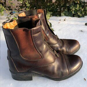 Ariat Womens Devon Pro VX Short Riding Boots Waxed Chocolate Size 8